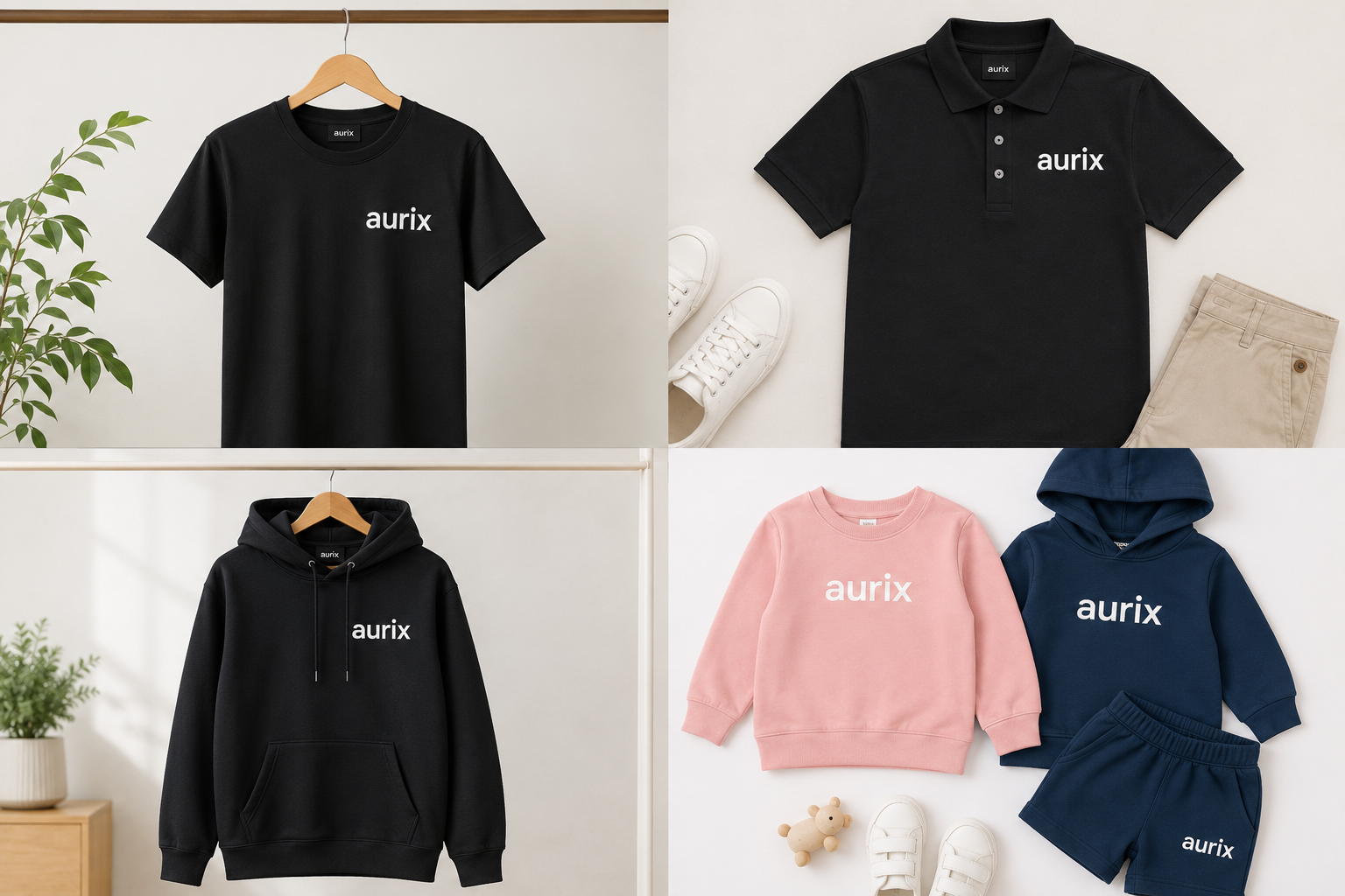 Aurix embroidered caps