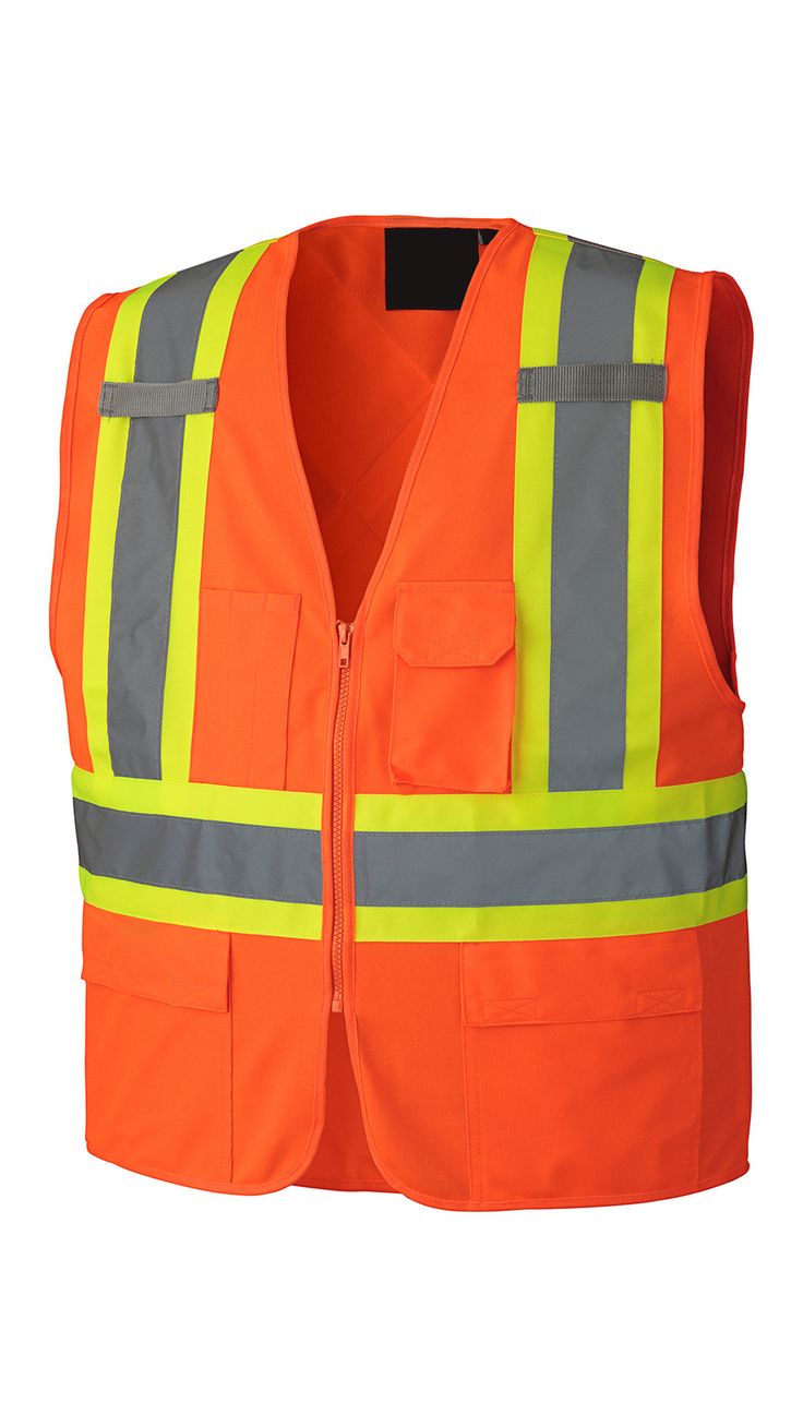 Reflective High-Visibility Safety Vests