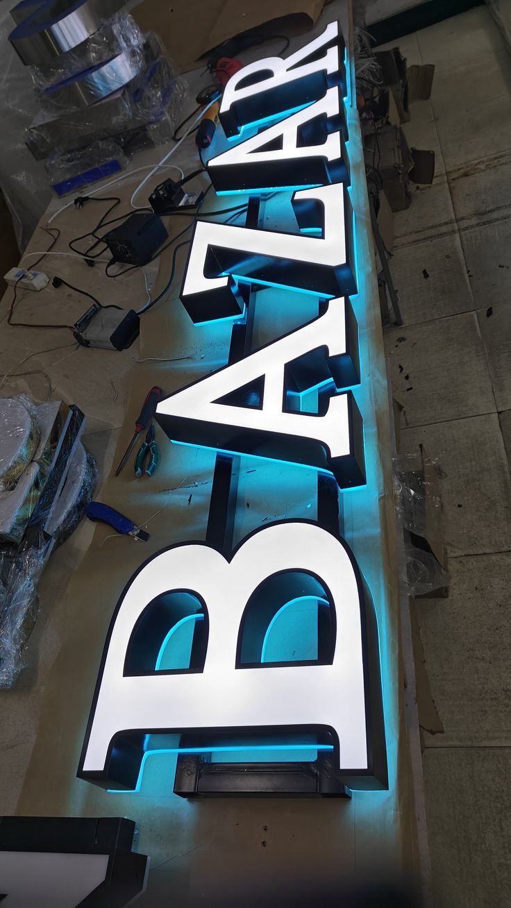 3D Luminous Signboards